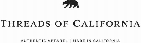 THREADS OF CALIFORNIA AUTHENTIC APPAREL MADE IN CALIFORNIA