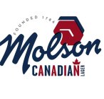 FOUNDED 1786 MOLSON CANADIAN LAGER
