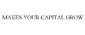 MAKES YOUR CAPITAL GROW