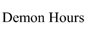 DEMON HOURS