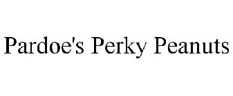 PARDOE'S PERKY PEANUTS