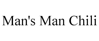 MAN'S MAN CHILI