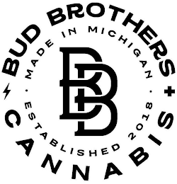 BUD BROTHERS CANNABIS MADE IN MICHIGAN ESTABLISHED 2018 BB