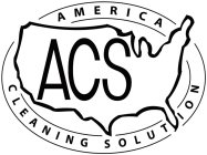 ACS AMERICA CLEANING SOLUTION