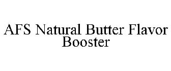 AFS NATURAL BUTTER FLAVOR BOOSTER