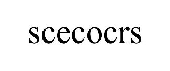SCECOCRS