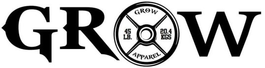 GROW GROW APPAREL 45 LB. 20.4 KGS