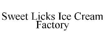 SWEET LICKS ICE CREAM FACTORY