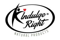 INDULGE RIGHT NATURAL PRODUCTS