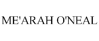 ME'ARAH O'NEAL