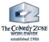 THE COMEDY ZONE WORLDWIDE ESTABLISHED 1986 CZ