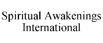 SPIRITUAL AWAKENINGS INTERNATIONAL