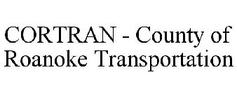 CORTRAN - COUNTY OF ROANOKE TRANSPORTATION