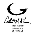 G GCAMWIL STUDIO CO. BRAND GARETT CAMPELL-WILSON ORIGINALS