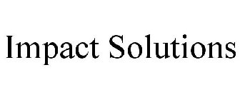 IMPACT SOLUTIONS
