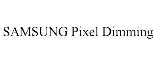 SAMSUNG PIXEL DIMMING