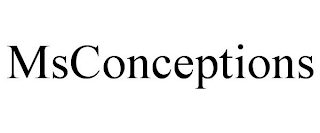 MSCONCEPTIONS