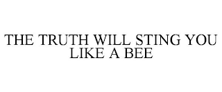 THE TRUTH WILL STING YOU LIKE A BEE