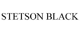 STETSON BLACK