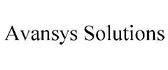 AVANSYS SOLUTIONS