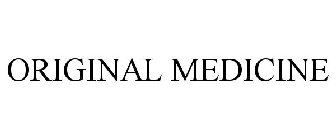 ORIGINAL MEDICINE