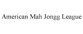 AMERICAN MAH JONGG LEAGUE