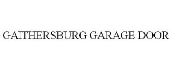 GAITHERSBURG GARAGE DOOR