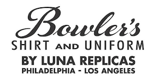 BOWLER'S SHIRT AND UNIFORM BY LUNA REPLICAS PHILADELPHIA - LOS ANGELES