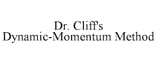 DR. CLIFF'S DYNAMIC-MOMENTUM METHOD