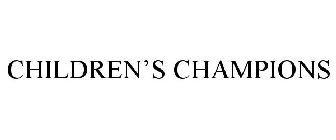 CHILDREN'S CHAMPIONS