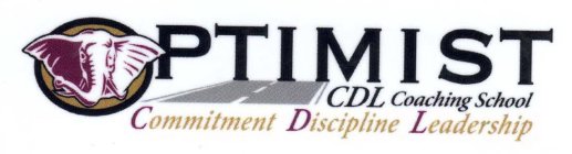 OPTIMIST CDL COACHING SCHOOL COMMITMENT DISCIPLINE LEADERSHIP