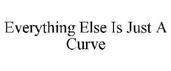 EVERYTHING ELSE IS JUST A CURVE