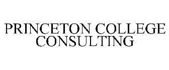 PRINCETON COLLEGE CONSULTING