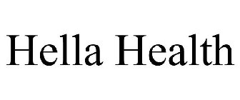 HELLA HEALTH