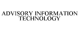 ADVISORY INFORMATION TECHNOLOGY