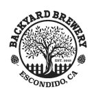BACKYARD BREWERY ESCONDIDO, CA EST. 2019