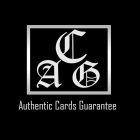 ACG AUTHENTIC CARDS GUARANTEE