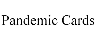 PANDEMIC CARDS