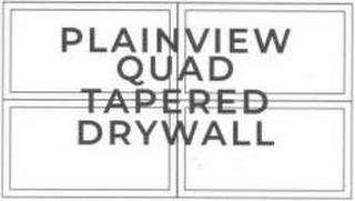 PLAINVIEW QUAD TAPERED DRYWALL