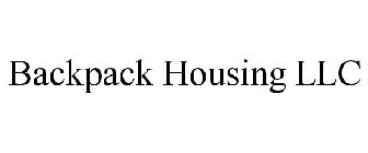 BACKPACK HOUSING LLC