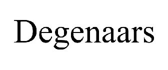 DEGENAARS