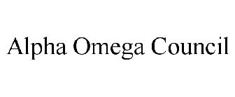 ALPHA OMEGA COUNCIL