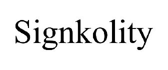 SIGNKOLITY