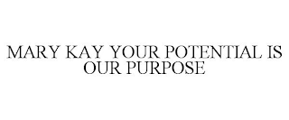 MARY KAY YOUR POTENTIAL IS OUR PURPOSE