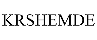 KRSHEMDE