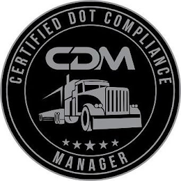 CDM,CERTIFIED DOT COMPLIANCE MANAGER