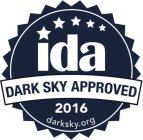 IDA DARK SKY APPROVED 2016 DARK SKY.ORG