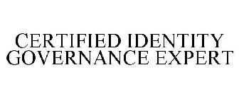 CERTIFIED IDENTITY GOVERNANCE EXPERT