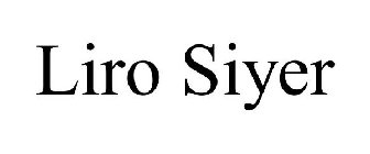 LIRO SIYER