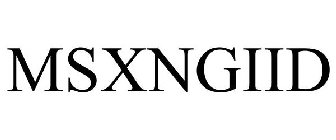 MSXNGIID